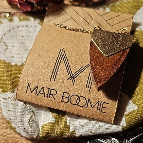 Mair Boomie Wood Necklace - Picture 1 of 1